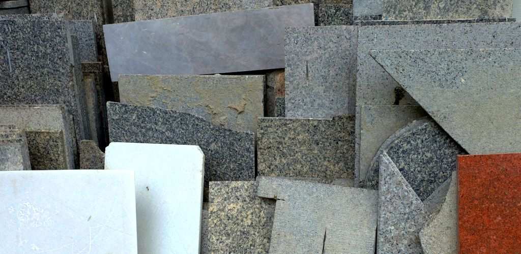 repurposed granite stone slabs