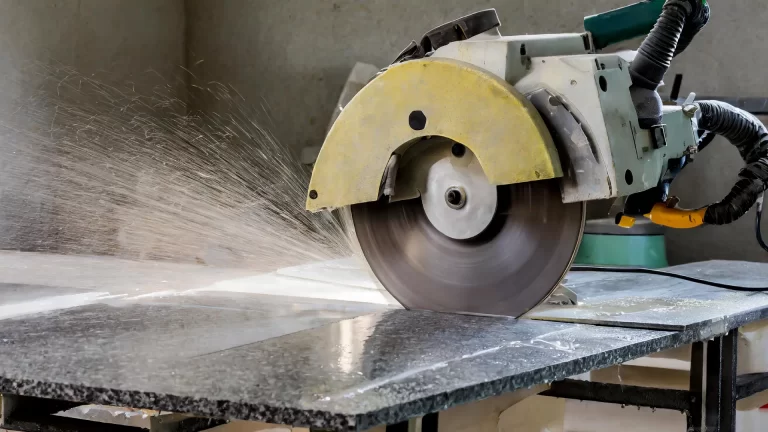 Cutting Granite Worktops